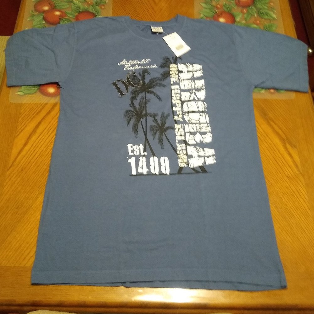 Adult Unisex Sovenier T-Shirt from Aruba (Size Large)